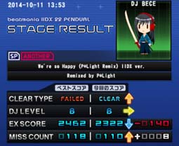 We're so Happy(P*Light Remix) IIDX ver.[SP ANOTHER]